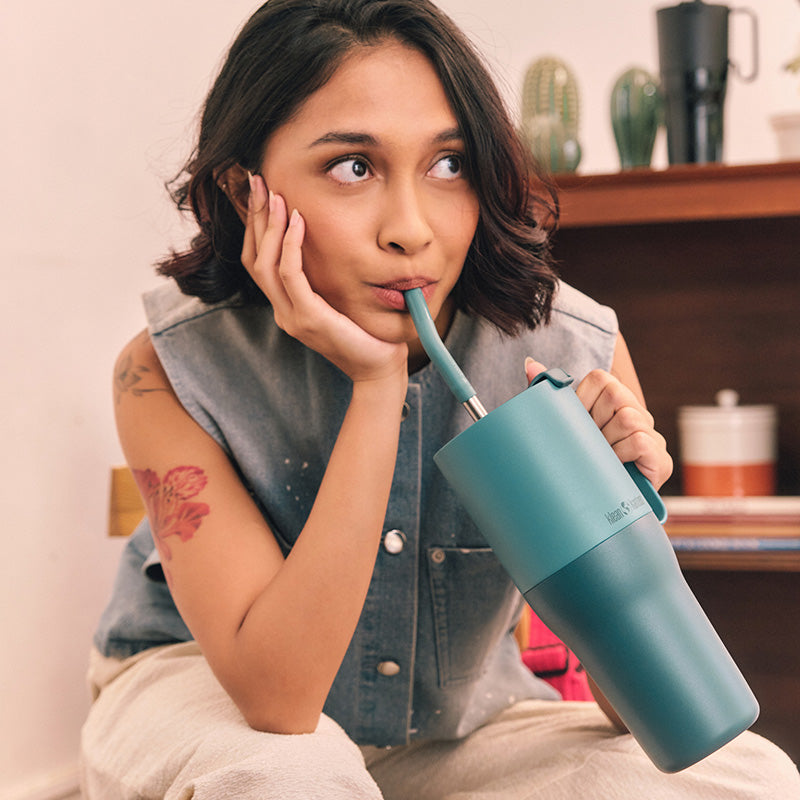 36oz-rise-tumbler-with-straw-lid-e8 36oz_rise_tumbler_brittany_blue_girl_sip_square.jpg