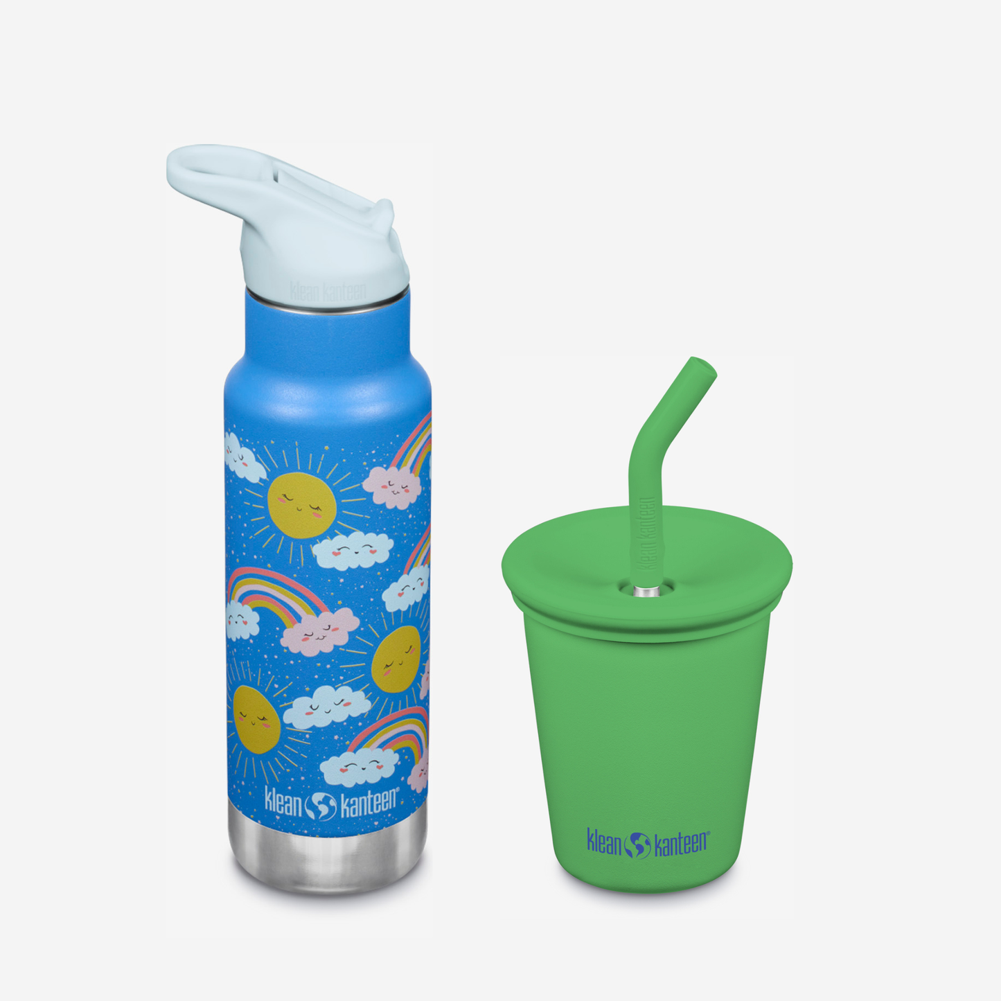 kid-s-sippy-cup-and-water-bottle-set-q6 KK-Kids-SippyCupandWaterBottleSet-VibrantGreen-Rainbows.png